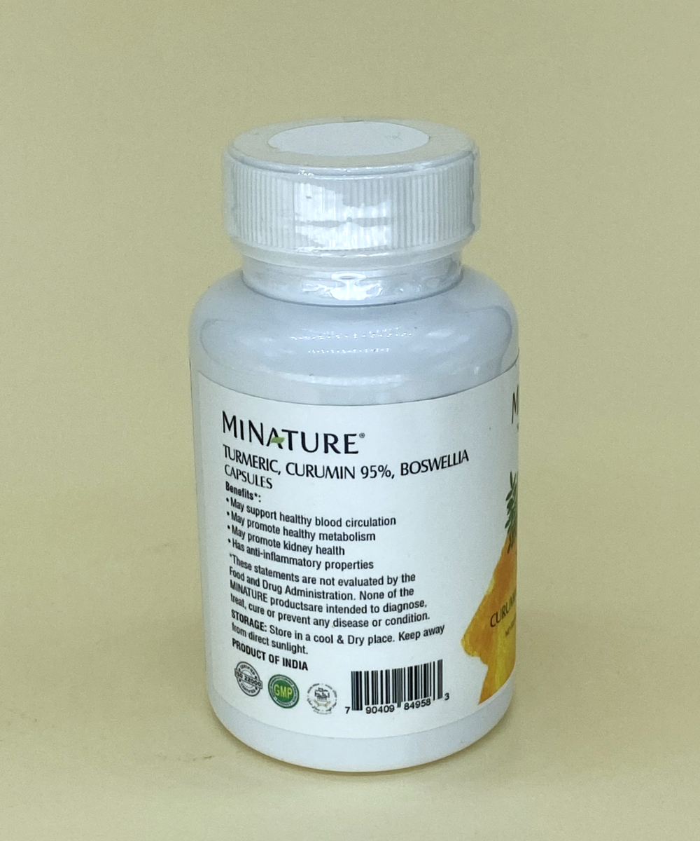 Kapsule 60 kom. Tamjan - Kurkuma (Curcumin 95%), Boswellia ekstrakt - Slika 2